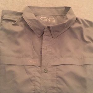 Men’s Fishing Shirt: Khaki